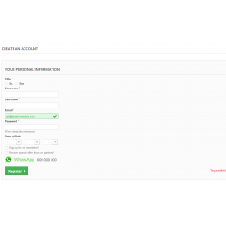 Módulo: Contacto Por Whatsapp