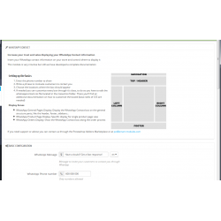 Módulo: Contacto Por Whatsapp