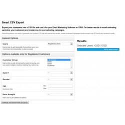 Listas CSV Inteligentes para Prestashop